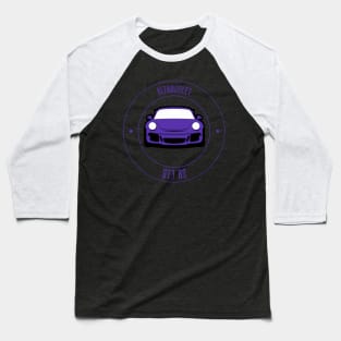 Ultraviolet Porsche 911 GT3 RS Baseball T-Shirt